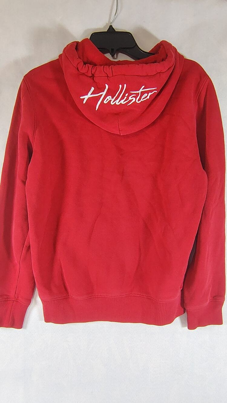 Hollister Red Pullover Hoodie Size XS 2YK Trendy